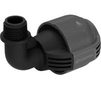 Coude 90° mâle de:pièce pour raccordement à l'extrémité du tuyau,25 mm x 1/2 Pouce,technologie de raccordement Quick&Easy,joint fileté auto-étanchéifiant (2780-20)