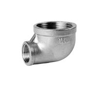 Coude 90° réducteur femelle inox BSPT