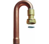 Coude à 180° à joint plat pour vanne d'arrêt gaz naturel - 12/14 CLESSE