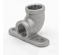 Coude À 90 Degrés Avec Siège, Coude En Acier Inoxydable 1/2" 3/4" 304 Fixé Avec Base(DN15)