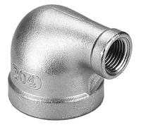 Coude à 90 degrés, convertisseur de coude de tube, connecteur coudé en acier inoxydable 304, 1 pièce, coude réducteur fileté femelle, raccords de tuyauterie à 90 degrés en acier inoxydable(1" to 1/4)