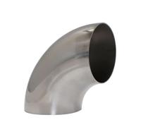 Coude à 90° en acier inoxydable 304, raccord de tuyauterie soudé sanitaire for les industries agroalimentaires et pharmaceutiques - 1 pièce(42mm-1.5mm)