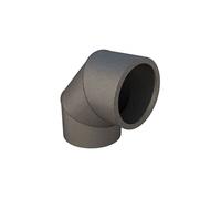 Coude à 90C pour CALOGAINE PRO D160, conduit circulaire rigide isolé en EPE - - 11091366