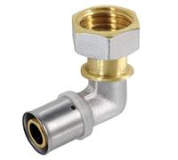 Coude à sertir écrou libre multicouche Ø16 F20x27 3/4 - BOUTTÉ