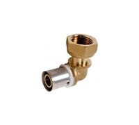 Coude à sertir écrou tournant 12 12x17