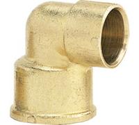 Coude à souder femelle à visser - diamètre 16 - filetage 15/21 BRICOZOR