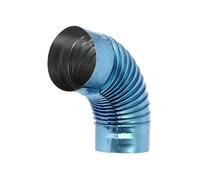 Coude aluminié 90° Ø139