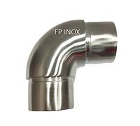 Coude arrondi inox satiné Angle 90° Garde Corps Ø 42.4mm inox A2