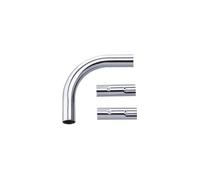 Coude avec 2 manchons d'assemblages