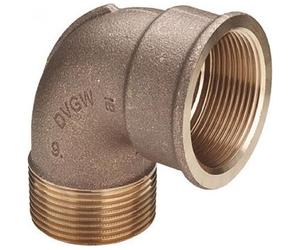 Coude bronze mâle / femelle 90° 20/27 VIEGA
