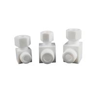 Coude BSP mâle OD Tube Compression Union raccord PTFE coupleur connecteur(1l2 BSP-8mm)
