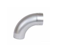 Coude cintré Zinc naturel 85° Ø80