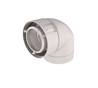 Ubbink Coude Rolux 90° condensation 80/125 PPTL/PVC – 229520