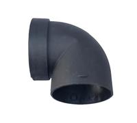 Coude coudé à 90 degrés - Adaptateur de ventilation de tuyau de 75 mm Joint de conduit à 90 degrés | Raccord de tuyau flexible pour chauffage d'air, ventilation E