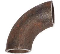 Coude court 90° en acier à souder Ø21,3 ext, 2mm épaisseur