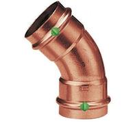 Viega Profipress arc 292393 54 mm, 45°, cuivre, contour SC