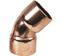Coude cuivre 45° femelle / femelle à souder - diamètre 32 mm BRICOZOR
