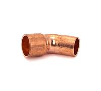 Coude cuivre 45° M/F 40CU - diamètre 16 BRICOZOR