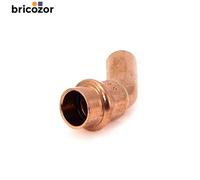 Coude cuivre 45° M/F à sertir Press - diamètre 14 mm CONEX BANNINGER