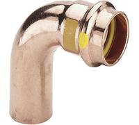 Coude cuivre 90° mâle / femelle à sertir Ø 16 spécial Gaz VIEGA