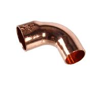 Coude cuivre à souder 90° mâle / femelle - diamètre 42 mm BRICOZOR