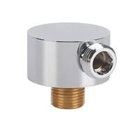 Coude d'alimentation mural pour douchette, raccord de tuyau de douche rond en laiton G1/2, accessoires