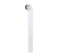 Coude de chasse d'eau en polyéthylène haute densité pour une installation dissimulée permettant un rinçage efficace et une faible consommation d'eau (560 mm)