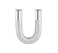 Coude de cheminée flexible en acier inoxydable doublé avec tube de four multi-conduit extensible et télescopique