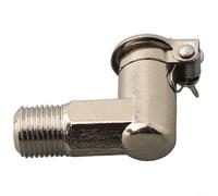 Coude de coupe d'huile en cuivre usiné CNC avec design d'angle à ressort pour Bridgeport Mills M6 M8 filetage 1/8 applications de montage (1/8)