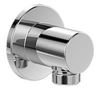 Villeroy & Boch Coude mural pour douches Universal TVC00045600061 Rond chromé