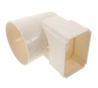 Coude de Drainage PVC Blanc pour Gouttière, Villa, Installation Facile | Gestion de L’eau, S’adapte aux Besoins D’évacuation, Protège des Dégâts, Usage Résidentiel