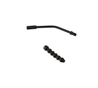 Coude de frein inox Optimiz V-Brake Noir