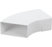 Coude de gaine plate 15-45° raccourcissable Coude 110x55mm horizontal airRoxy 7730