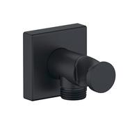 Coude de raccordement carré Universal noir mat