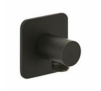 Coude de raccordement de douche Herzbach Deep Black 36.685600.1.12 noir mat