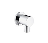 Coude de raccordement de tuyau Nova Fonte avec sécurité intrinsèque Puristic - Chromé de Kludi