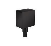 raccord de tuyau Axor Starck FixFit de taille artisanale avec disconnecteur et corniÃšre en plastique, Coloris: Noir Mat - 26455670