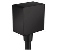 Coude de raccordement Fixfit Square, noir mat (26455670)