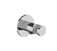 Herzbach LIVING SPA coude de raccordement 70 11.995200. 2000 .01 avec support de cône rond chromé