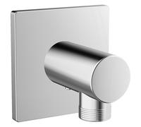 Coude de raccordement mural HANSA avec anti-retour, 51180170, couleur : chrome