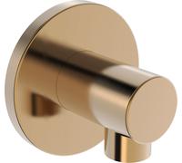 Coude de raccordement mural HANSA avec clapet anti-retour, 5118017381, Couleur: bronze brossé