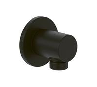 Villeroy & Boch Coude mural Universal TVC000456000K5 Rond, montage mural, noir mat