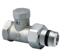 Coude de réglage droit 3/4 nickelé - ORKLI - 1036