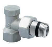 Coude de réglage équerre nickelé pour robinet de radiateur 3/4'' - ORKLI - 1035 Noir G