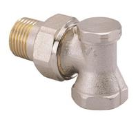Comap Raccord d'isolement et réglage 428304 – Équerre femelle 1/2" à mémoire, argent
