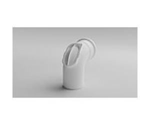 Coude de révision Bertrams Polyline EW 40RB87-60 87 °, DN 60