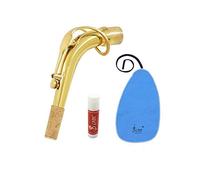 Coude de Saxophone Alto manche en laiton avec chiffon de nettoyage Liège graisse Accessoire pour Saxophone alto