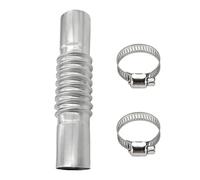 Coude d'échappement de 24 mm - Connecteur de tube de tuyau de chauffage | Menuisier pour système de stationnement de voiture, matériel de ventilation en acier inoxydable, conduit d'air de bateau,