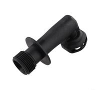 Coude d'entrée d'eau noir compatible avec les modèles Karcher K2 et K3 remplace la pièce 5.064-395.0 4.063-913.0 Accessoire robuste pour nettoyeur haute pression pour une meilleure efficacité de