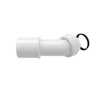 Coude d'évacuation pour bonde receveur de douche 45 ° 6/4 "
